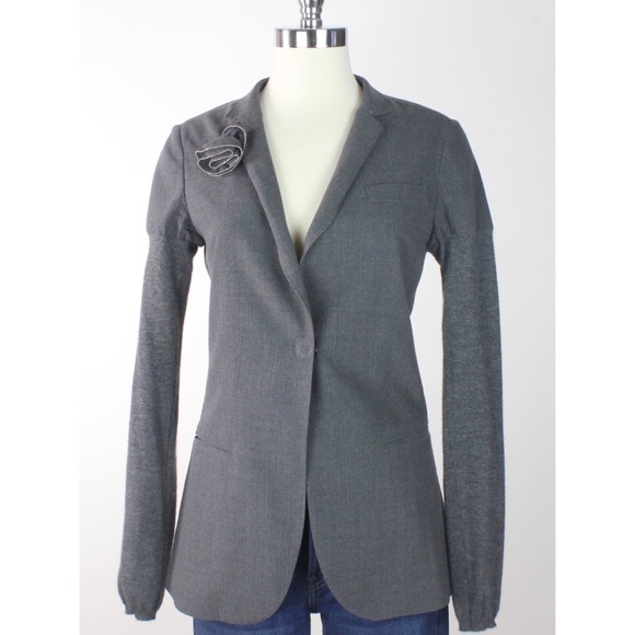 Brunello Cucinelli Wool Knit Embellished Jacket - Picture 2 of 8